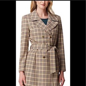 Plaid trench women’s